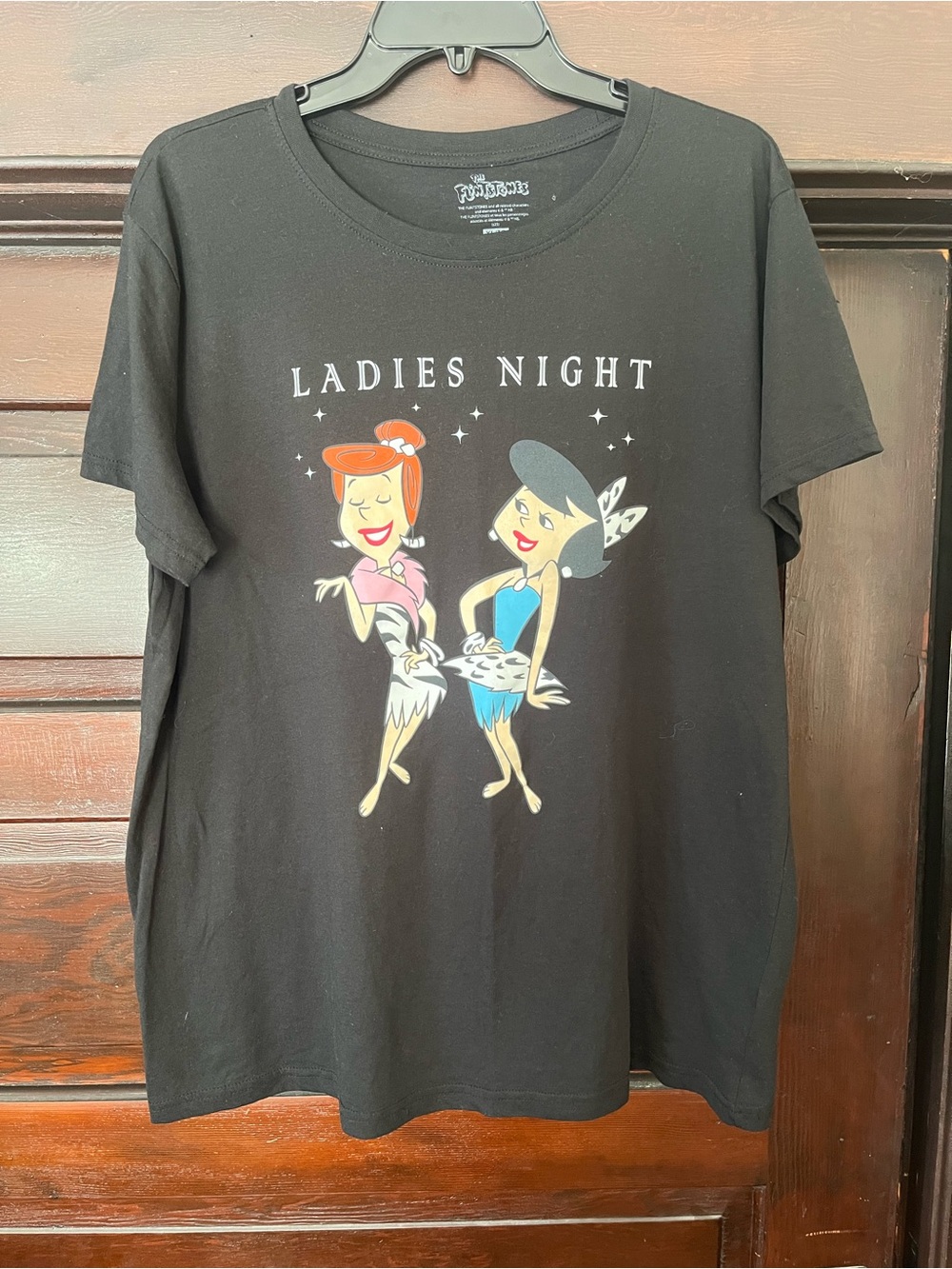 The Flintstones Wilma and Betty Ladies Night T-Shirt XL